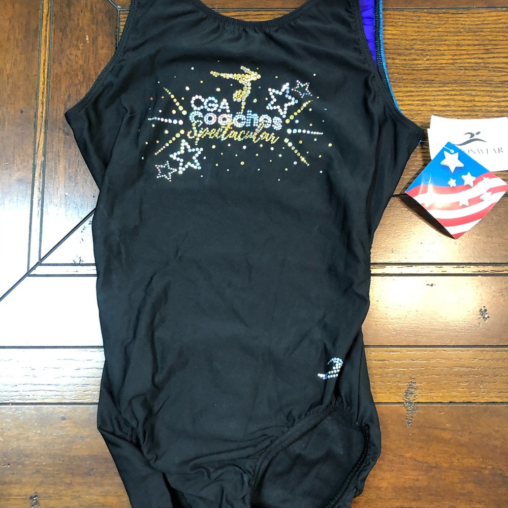 Women’s Motion Wear Adult M Open Back Leotard
